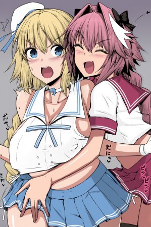 Astolfo, Jeanne to Nakayoku suru[Colorized]